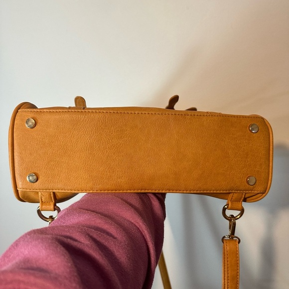 MMS Design Studio Loretta Messenger Vegan Leather Backpack - Picture 8 of 12